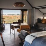 Eagle Island Lodge rooms overlooking panoramic Delta