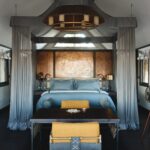 The classically styled rooms each boast a private plunge pool and viewing deck