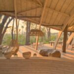 Modern organic architecture inspires the main guests areas at Sandibe