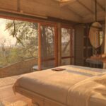 Interleading suites at Sandibe are ideal for families with children