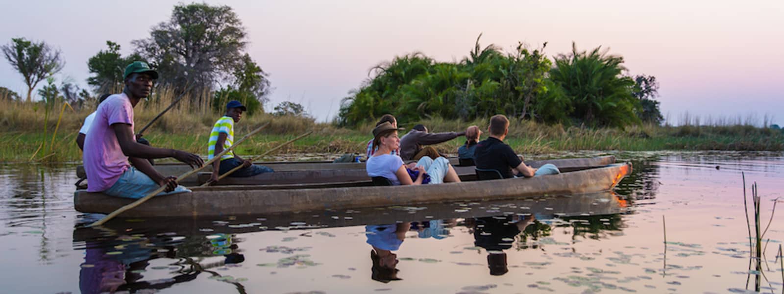 Enjoy authentic mokoro excursions with Bush Ways Safaris