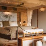 New guest room interior at Chitabe Camp