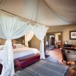 Duba Plains' opulent tents boast magnificent interior decor