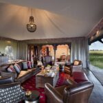 Duba Plains' comfortable lounge area is the perfect place to relax
