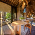 Full length view of Jao's luxury suites with lounge area