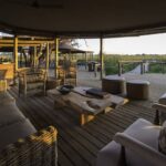 Delta view from Little Vumbura's outdoor lounge