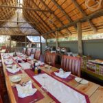 Enjoy fresh, locally inspired cuisine in the open-air dining area.