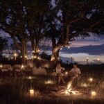 A bush dinner at Sanctuary Baines' Camp creates unforgettable memories for guests