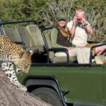 Leopard seen on game drive at Tuba Camp