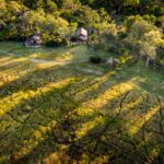 Aerial photo of concession on which Sanctuary Stanley's Camp exists