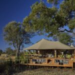 Exterior view of Tuludi Camp from a distance