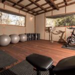 Setari Camp has a well equipped gym facility for fitness lovers