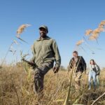 Guided walking safaris are popular with guests at Setari