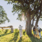 Walking Safaris are a popular activity at Xugana Island Lodge