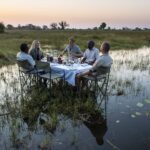 Okavango Mobile Expeditions dining with a difference