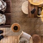 The dining area from above