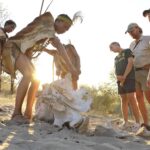 Bushman shares the intimate knowledge of the bushveld that is embraced by the San Bushmen at Meno a Kwena