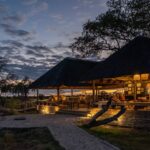 Exterior of main area at Little Sable Camp