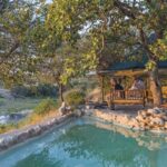 Spending the afternoon looking out over the Boteti at Meno a Kwena