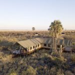 Aerial view of Camp Kalahari