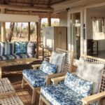 Savute Elephant Lodge guest rooms' private decks are perfect for game viewing