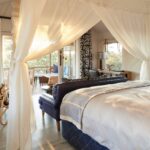 Guest room interior at Savute Elephant Lodge