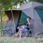 Full participation Safaris offer more spacious tents and ensuite bathrooms