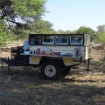 Bush Ways' mobile kitchen is convenient and perfect for camp cooking requirements