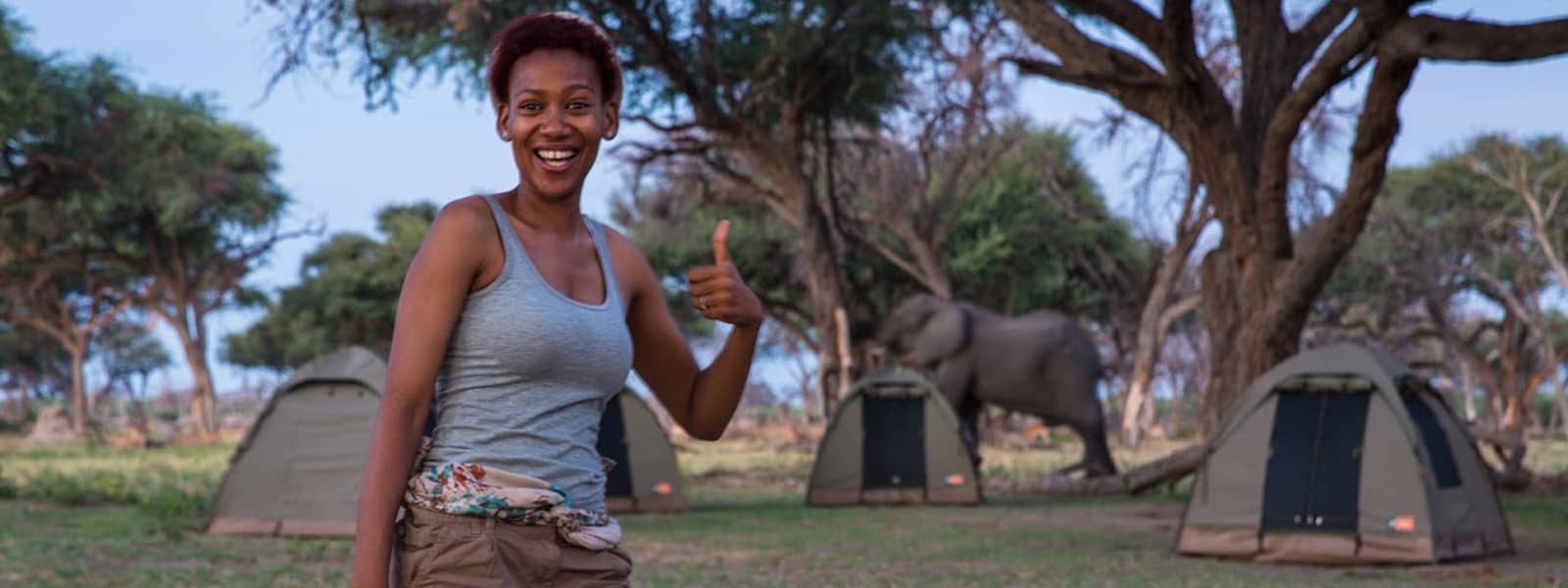 Bush Ways Safaris semi participation safari team