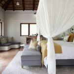 Chobe Chilwero luxury guest room layout