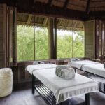 Chobe Chilwero Lodge boasts a treetop spa treatment room