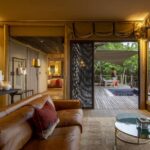 Each room at Dumatau has a separate lounge and large deck