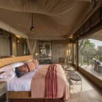 The spacious tents at DumaTau all offer wonderful views of the lagoon