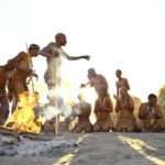 From the centre of a Bushmans' Experience at Feline Fields Lodge