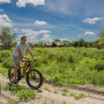 Guided Mountain biking around Feline Fields Lodge is encouraged