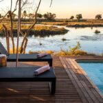 The swimming pool with its views at King's Pool Camp