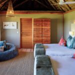 The interleading children's room at Leroo la Tau