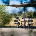 Bush lunch for Little Machaba guests in the Khwai area