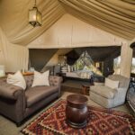 Two luxury family tents at Machaba sleep 4 guests each