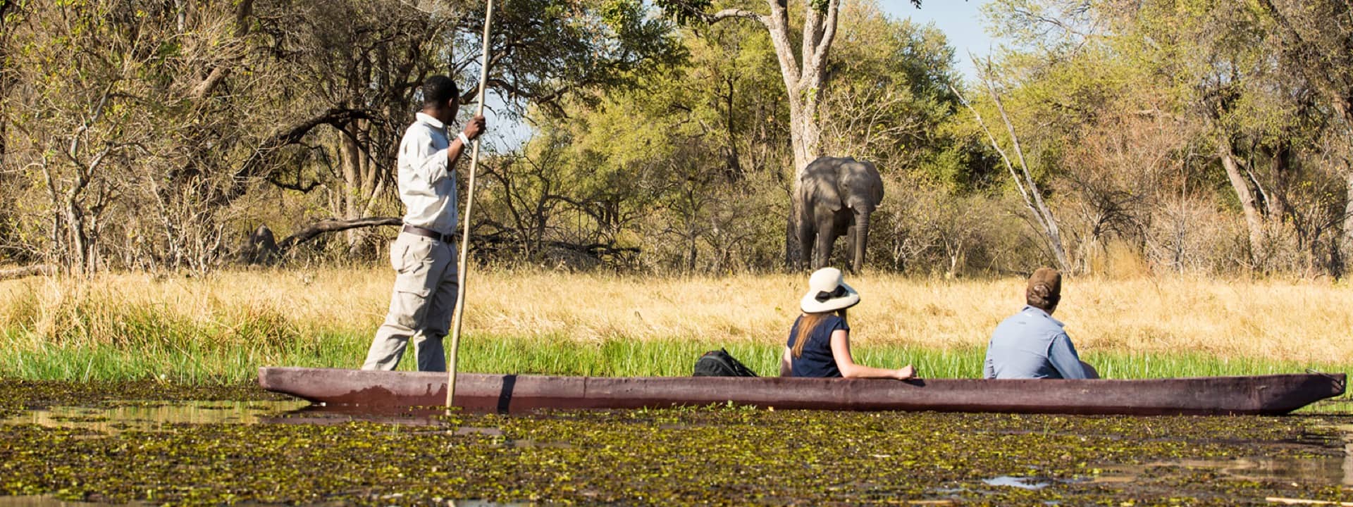 Mokoro safari from Machaba Camp