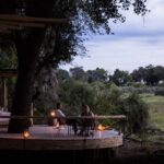 Private deck moments at Wilderness Safaris' stunning Mombo Cam
