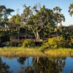 View of Pelo Lodge from the Delta
