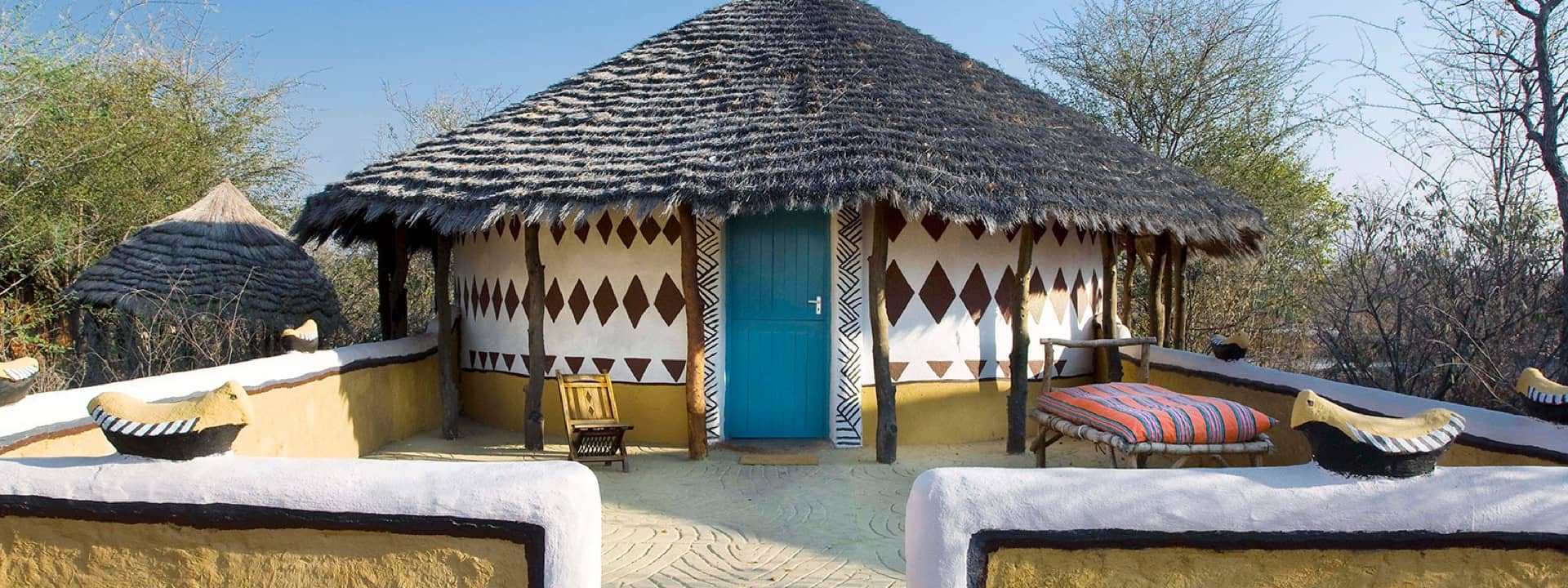 Planet Baobab guest hut exterior