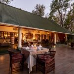 Al Fresco dining on the veranda at The River Club