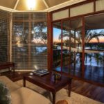 The River Club guest rooms with private deck and hammock