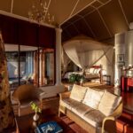 The lounge area of the Family Suite at The River Club