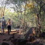 Walking the nature trail at The River Club