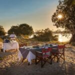 A panoramic riverbank breakfast at The River Club