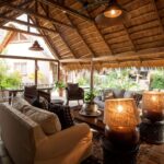 Garden Cottage lounge area at Tongabezi