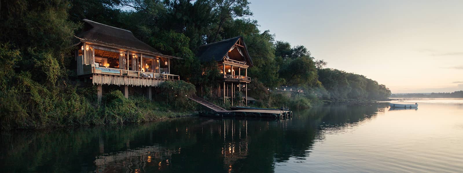 The perfect river setting at Tongabezi